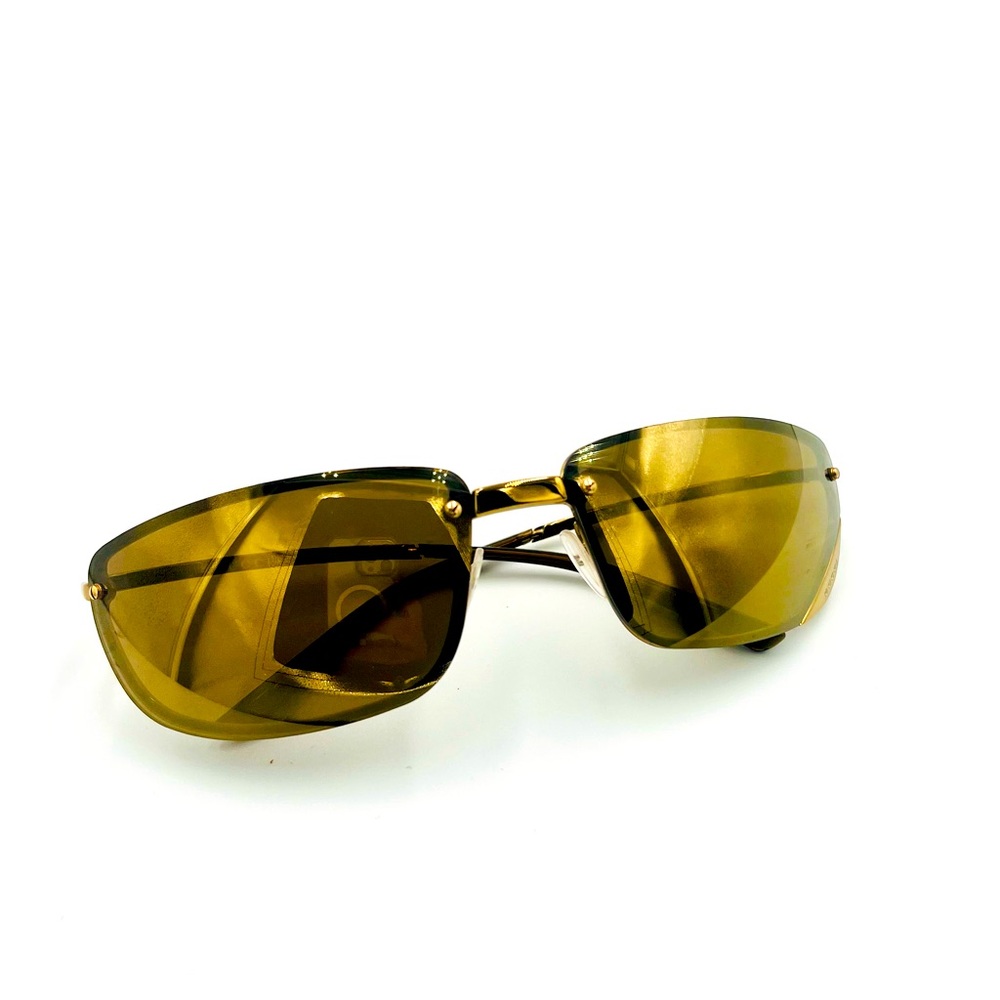 Gucci Vintage Gold Sunglasses